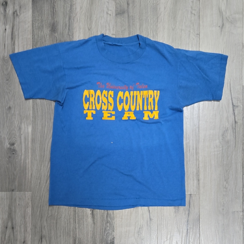 Blue Cross Country Team T-Shirt